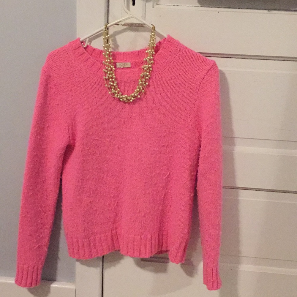 Pink sweater